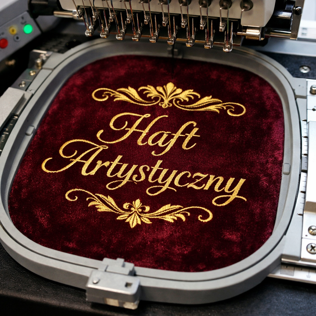 Haft artystyczny Art Day upominki kotyliony haftowane